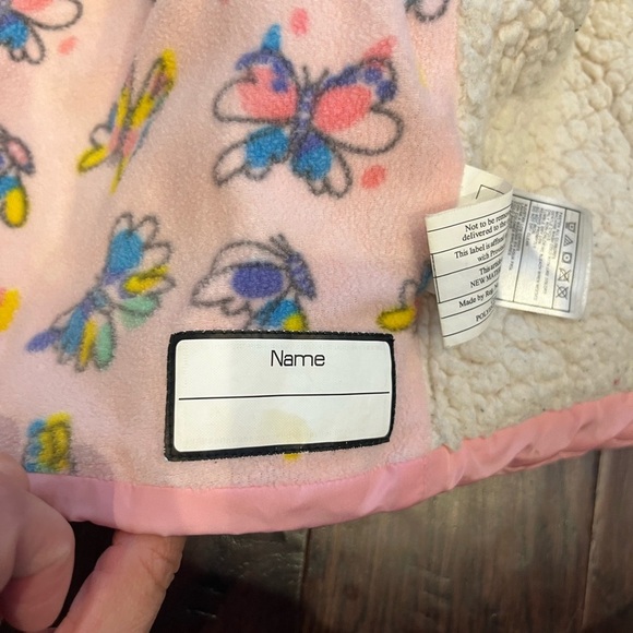 Buckle Me Baby Toddler Girls Pink Coat 12 Months - Picture 5 of 8